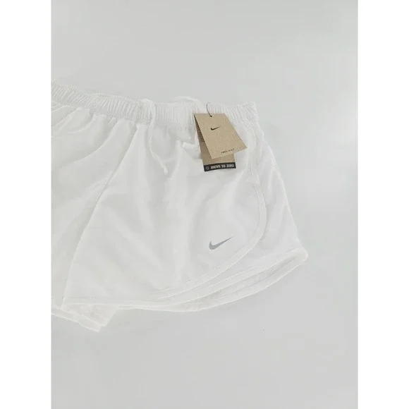 Nike Dri-FIT Running Shorts Women's XL White 3" Inseam 831558 NWT New - Picture 2 of 7